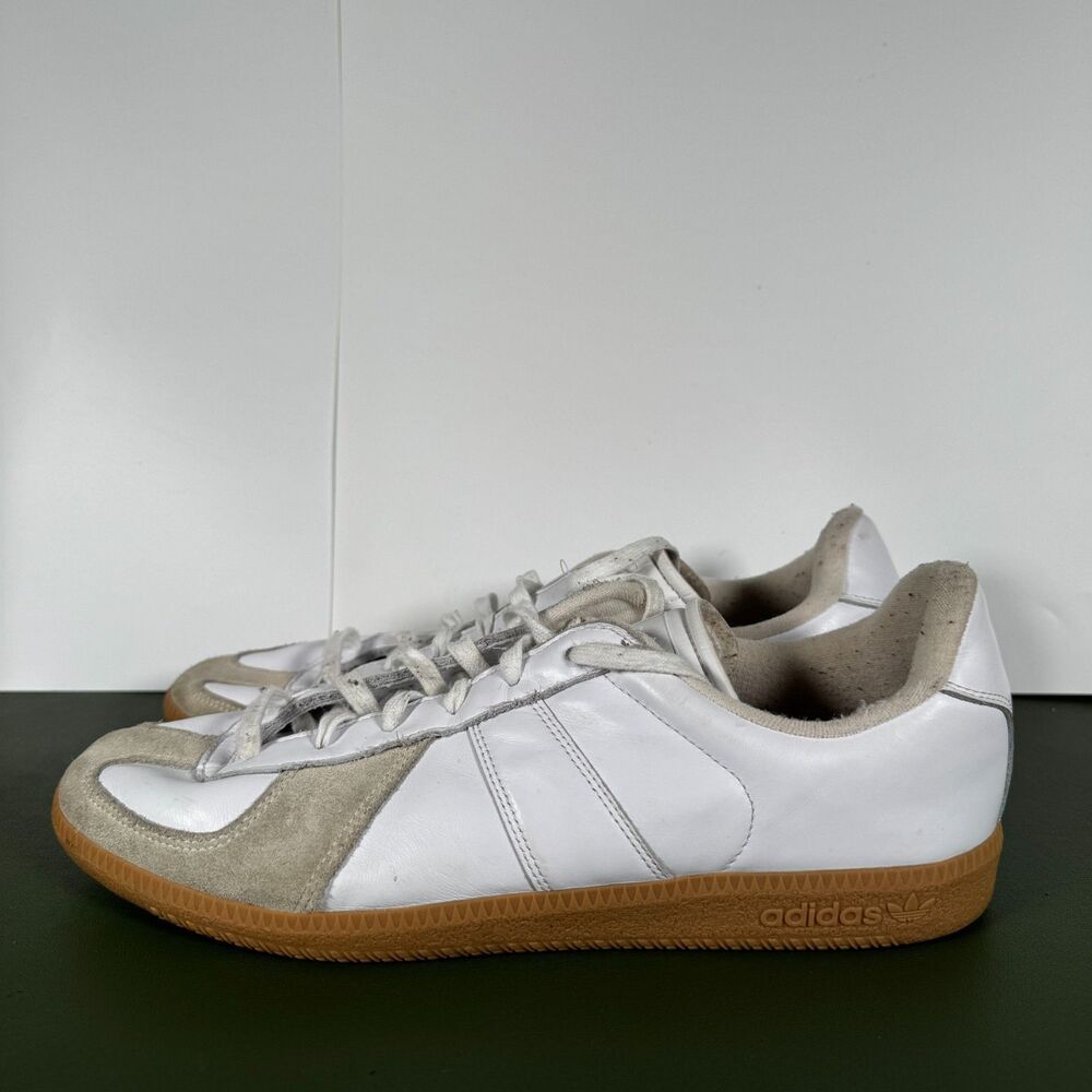 Adidas BW Army Utility Leather Shoes 'White/Gum' (BZ0579) Size 13